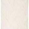 Rectangular ivory natural jute area rug with distinctive diagonal weave pattern, handwoven texture