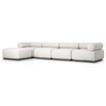 Product Image 1 for Lenox Outdoor 4 Piece Sectional with Ottoman from Four Hands