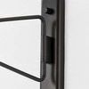 Northford Wall Sconce with a matte black triangular arm and bell-shaped shade, narrow rectangular backplate with dimmer sw...
