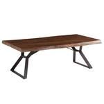 Product Image 3 for Nottingham 54 Inch Acacia Wood Live Edge Coffee Table In Walnut Finish from World Interiors