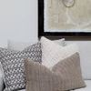 Product Image 3 for Ophelia Black Natural Pillow from Classic Home Furnishings
