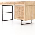 Product Image 8 for Carmel Cane Desk - Natural Mango from Four Hands