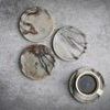 Product Image 6 for Set of 4 Gray Marble Coasters from BIDKHome