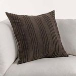 Product Image 6 for Gratitude Ganache Brown Cotton Fabric Throw Pillow from Classic Home
