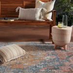 Product Image 8 for Diem Indoor/ Outdoor Medallion Blue/ Pink Rug from Jaipur