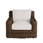 Product Image 3 for Montauk Resin Wicker Outdoor Swivel Lounge Chair from Summer Classics