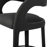 Product Image 6 for Hawkins Charcoal Fiqa Boucle Bar Stool from Four Hands
