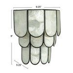 Product Image 3 for Celestial Cascade 4-Tier Wall Sconce from Creative Co-Op