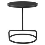 Product Image 1 for Jessenia Black Marble Accent Table from Uttermost