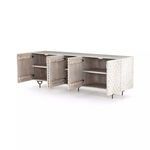 Product Image 9 for Rio Media Console Round Cut White Wash from Four Hands