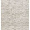 Beige area rug with gray and brown dot pattern in a subtle abstract design, soft high-low texture