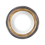Product Image 1 for Barcelona Composite Frame Convex Wall Mirror In Belgian Black And Gold from Elk Home