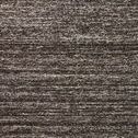 Reyla Mocha / Ivory Rug in a rectangular shape with a heathered look in varying mocha browns and ivory tones, featuring a ...