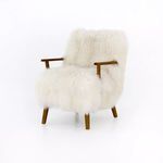 Product Image 7 for Ashland Armchair - Mongolia Cream Fur from Four Hands