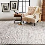 Product Image 3 for Vivien Transitional Gray Hand-Knotted Rug - 8' x 10' from Feizy Rugs