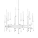 Product Image 1 for Hathaway 12-Light Chandelier - White Plaster from Hudson Valley