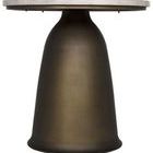 Product Image 3 for Aiden Aged Brass Side Table from Noir