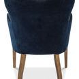 Product Image 4 for Dieter Petite Wing Chair, Blue Velvet from Sarreid Ltd.