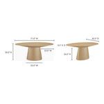 Product Image 9 for Otago Oval Dining Table from Moe's