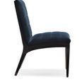Product Image 4 for Blue Velvet Modern Edge Side Chair from Caracole