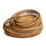 Product Image 1 for River Bamboo Round Trays from Napa Home And Garden