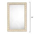 Product Image 9 for Sama Wood & Bone Inlay Rectangle Mirror from Jamie Young
