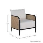 Product Image 15 for Havana Black/Natural Resin Lounge Chair from Summer Classics