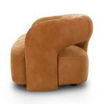 Close-up of seat corner showing smooth tight upholstery with minimal stitching lines