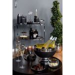 Product Image 2 for Andor Black & Silver Punchbowl from BIDKHome