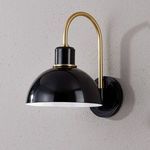 Product Image 4 for Camille Glossy Black Wall Sconce from Mitzi