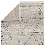 Product Image 3 for Imani Moroccan Trellis Gray/ White Rug - 18" Swatch from Jaipur