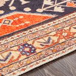 Product Image 5 for Amelie Bright Orange / Navy Rug from Surya