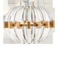 Product Image 1 for Coquette Small Brass Chandelier from Currey & Company