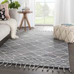 Product Image 5 for Rhea Handmade Trellis Gray/ Ivory Rug By Nikki Chu from Jaipur 