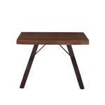 Product Image 4 for Nottingham 23 Inch Acacia Wood Live Edge Side Table In Walnut Finish from World Interiors
