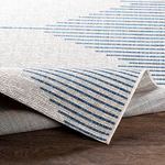 Product Image 4 for Eagean Navy / Pale Blue Indoor / Outdoor Rug from Surya