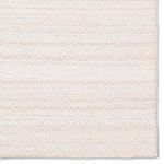 Detailed side section showing tight weave and subtle variations in tan and cream coloring