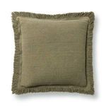 Product Image 1 for Lauren Olive Green Cotton Blend Throw Pillow from Classic Home