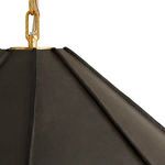 Product Image 3 for Ireland Graphite Leather Pendant from Arteriors