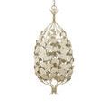 Product Image 9 for Maidenhair Antique Pearl Iron Chandelier from Currey & Company