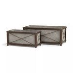 Product Image 1 for Cedar Ridge Rectangular Cachepots, Set Of 2 from Napa Home And Garden