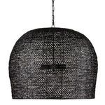 Product Image 2 for Piero Large Black Iron Pendant from Currey & Company