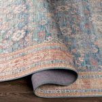 Product Image 7 for Iris Denim / Orange Rug from Surya