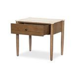 Product Image 8 for Joah Antique White Marble Nightstand from Four Hands