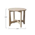 Product Image 3 for Kora Interlock Side Table from Creative Co-Op