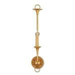 Product Image 3 for Nottaway contemporary Gold Wall Sconce from Currey & Company