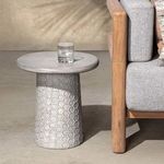 Product Image 8 for Delaine Outdoor Concrete Accent Table from Classic Home