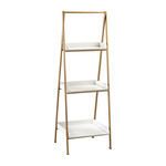 Product Image 1 for White And Gold Accent Shelf from Elk Home