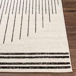 Product Image 3 for Pisa Ivory / Black Circle Rug from Surya