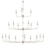 Product Image 4 for Nottaway Linear Champagne Chandelier from Currey & Company